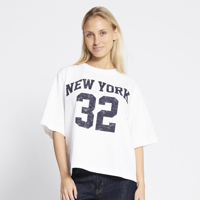 Printed boxy tee "Mimmi"